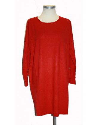 Red one size knit 